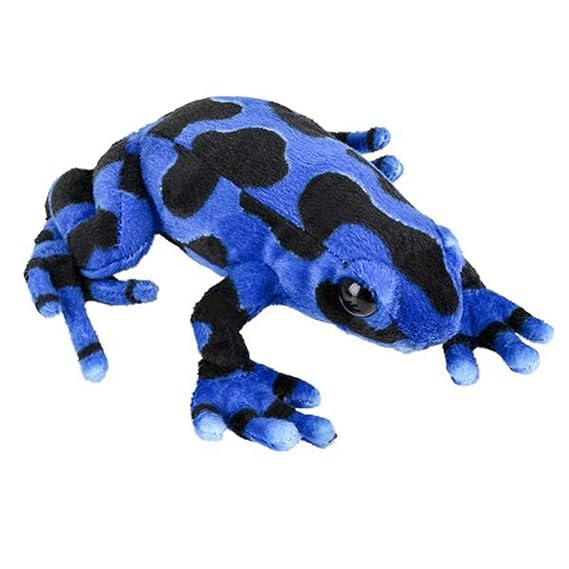 Buy Wildlife Tree 8" Small Blue Poison Dart Frog Stuffed Animal Plush