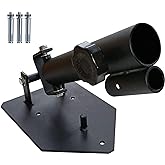 MARSAFIT Landmine Base Portable Barbell, Deluxe T bar Row Attachment, landmine Attachment for Barbell fits 1 Inch Standard and 2 Inch Bars