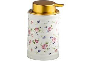 MotiveTech Foam Pump Easy Filled Refillable Hand Wash Soap Pump Pump for Toilet Dorm, Small Rose