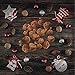 Janegio 100 Pcs Rustic Jingle Bells for Christmas Tree Rusty Mental Bells for Holiday Decoration Ornament of Country Wedding DIY Primitive Jingle Bell of 4 Sizes
