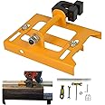 SurmountWay Chainsaw Mill Guide, Portable Vertical Lumber Cutting Guide, Timber Chainsaw Mill Attachment with Cutting Width 2"-6" for Lumber Sawmill Woodworkers and Builders (YELLOW)