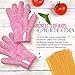 TruChef Kids Cut Resistant Gloves (Ages 4-8) - Maximum Kids Cooking Protection. Safe hands from Real Kitchen Knives and Tools.