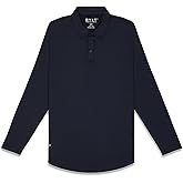 BYLT Performance Drop-Cut Polo Long Sleeve Men's Shirt