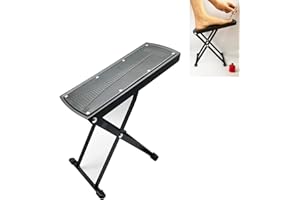 TREAMLYN Pedicure Foot Rest Stand, Beauty Footrest for Pedicures, Toenail Care Stand With Non-Slip Rubber, Adjustable Foot Pedal, Pedicure Foot Stand for Home Foot Spa