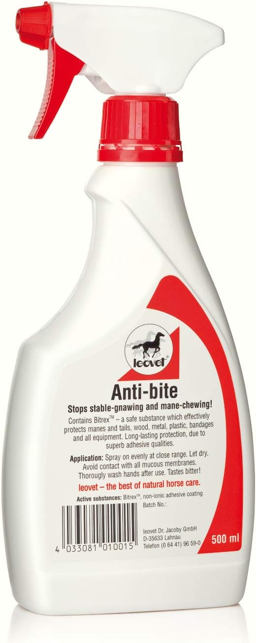 amazon com leovet anti bite horse stable anti chew products 500ml sports outdoors amazon com