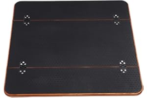 Diydeg RV Table Top, 23.43 X 22.95 Inch Rectangular Folding Pontoon Boat Table, Removable Solid Wood Tabletop Replacement for