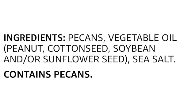 AMAZON GROCERY, PECAN HALVES, ROASTED & SALTED, 16 OZ (PREVIOUSLY HAPPY BELLY, PACKAGING MAY VARY)