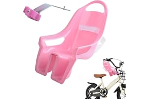 Doll Bike Seat,Doll Carrier Attachment for Bike | Riding Kids Cycle Accessories for Daughter Granddaughter Children