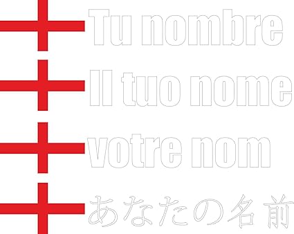 JINTORA -Inglaterra- Fuente Blanca - Pegatina Vinilo Impreso para ...