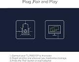 TP-Link TL- 1200 Mbps Gigabit Passthrough Powerline Starter Kit White view 8