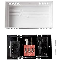 Newhouse Hardware White 2-Note Wired Mechanical