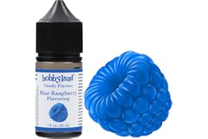 Hobbyland Candy Flavors (Blue Raspberry Flavoring, 1 Fl Oz) Use as an ingredient in the preparation of food and beverage.