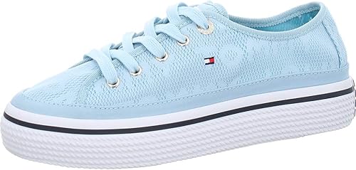 tommy hilfiger light blue shoes