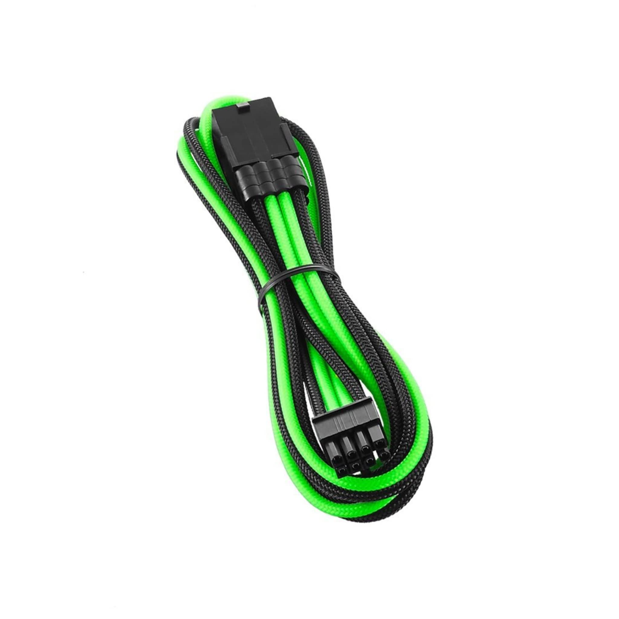 CableMod Compatible PRO ModMesh 8-Pin PCIe Extension 45 cm Black/Light Green — image 1