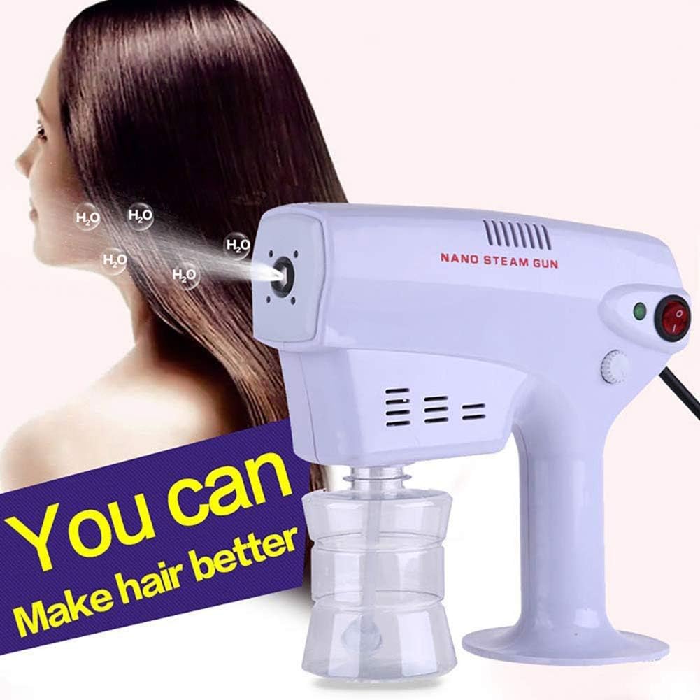 MZBZYU Handheld Nano Steam Gun Hair Coloring Dyeing Steamer Humidifie Hair Salon Barbershop Accessories