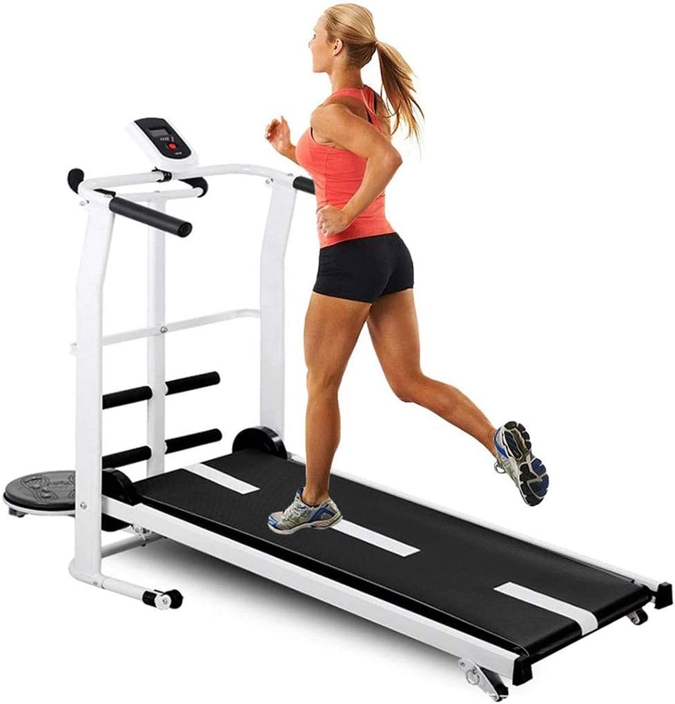 Treadmill Folding Multifunctional Mini Treadmill Silent Walking Treadmill Home Treadmill Fitness Weight-loss Exercise Equipment Family Portable Walking Running Jogging Machine