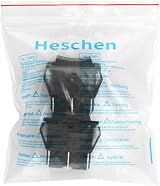 Heschen Rocker Switch ON-OFF-ON DPDT 6 Terminals 16A 250VAC Black 2 Pack view 9