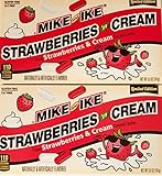 Mike and Ike Limited Edition Strawberries 'n Cream 5 Ounce Box ( Pack of 2)