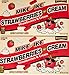 Mike and Ike Limited Edition Strawberries 'n Cream 5 Ounce Box ( Pack of 2)