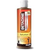 Betadine First Aid Solution 8 Fl Oz Povidone Iodine Antiseptic with No-Sting Promise (Packaging May Vary)