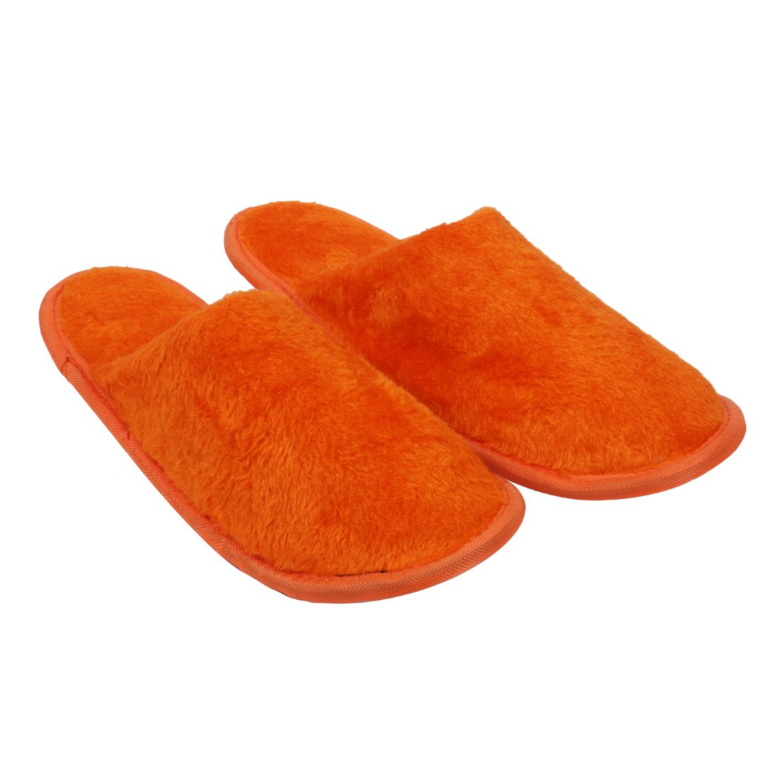old cobblerwomen's fur winter slippers, 10(orange)