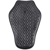 MJMOTO CE Level 1 Approved Motorcycle Back Protector, Black, Adult, Universal Motorbike Back Pads, Soft Motorcycle Jacket Insert Armor, Moto Dorsal Equipment