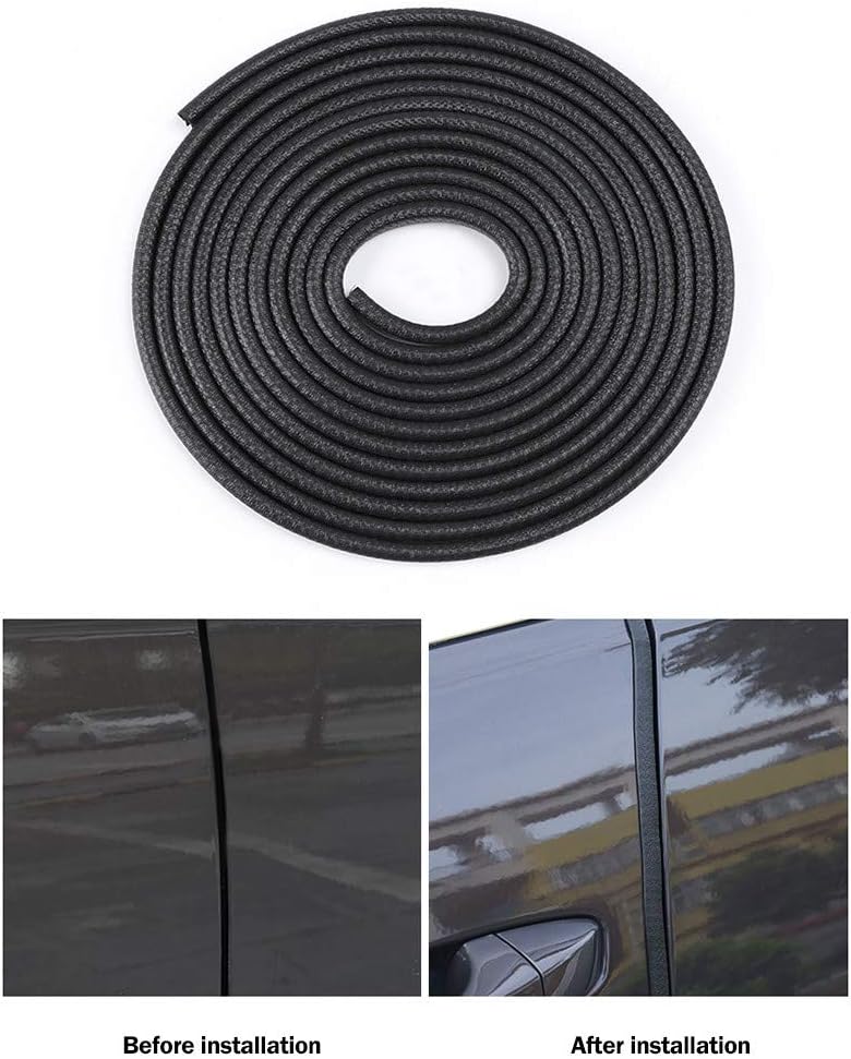 YCANK U-shaped Car Door Edge Guards Flexible Rubber Edge Car Protector Trim For Protecting Edges of Cars (C)
