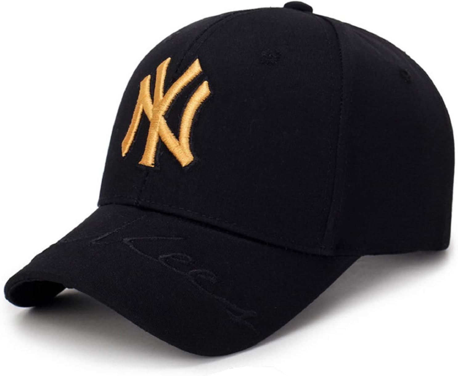 Oulm Yankees Baseball Cap for Men & Boys - (CP-8) Black