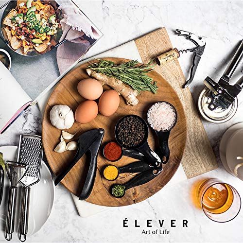 Kitchen Utensil Set - 26 Kitchen Gadgets & Cooking Utensils. Stainless Steel Kitchen Utensils for Nonstick Cookware Set. Spatula Set. Best Kitchen Tools Apartment Essentials Gifts for him - ÉLEVER