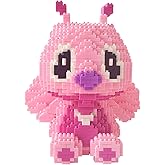 STpro Building Bricks 1600+ Pieces Set - Classic Cartoon Characters Building Blocks - Mini Building Block for Boys Girls & Adults (Pink)