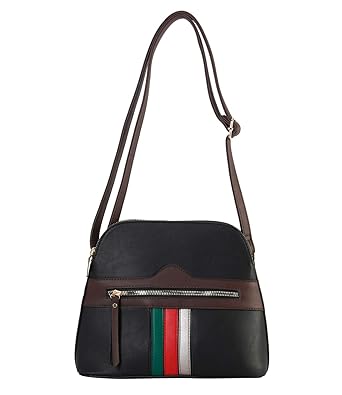 LADYS NOVA Ladies Crossbody bags Fashion Purses and Handbags for Women Leather Shoulder Tote Bag Top Handle Satchel Wallets (Black)