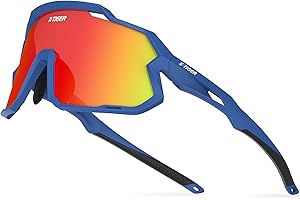 X-TIGER Kids Sunglasses Polarized Youth Baseball Sunglasses for 8-14 boys girls UV400 Sports Softball Cycling Glasses