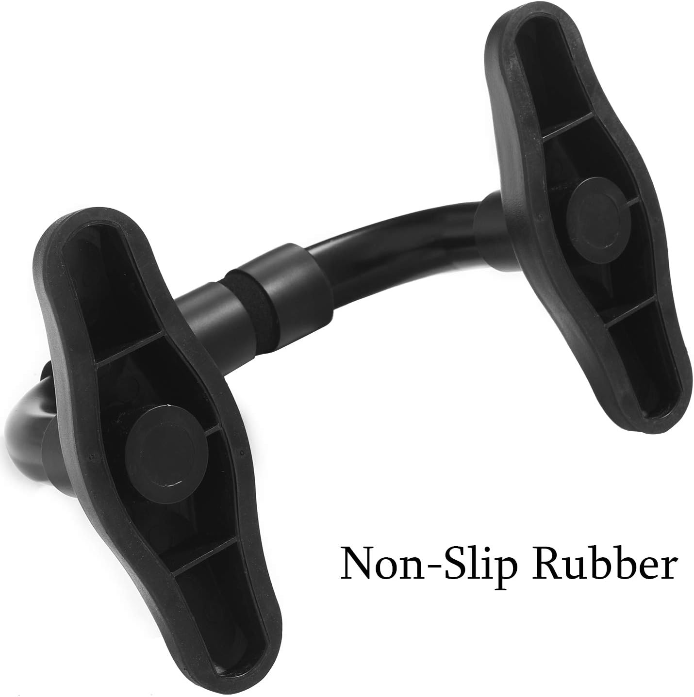 Max4out Pushup Bars Handles Set, Push Up Stand with Cushioned Foam Grip and Non-Slip Rubber Base Home Workout Equipment, Black : Sports & Outdoors