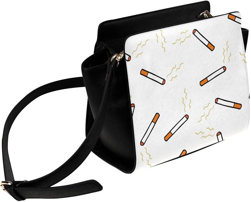 Cigarette Smoking Enjoy Satchel Bag Crossbody Bags Travel Tote Bags Duffel Strap Shoulder Bags