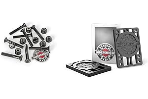 UNKNOWN INDEPENDENT Skateboard Truck PHILLIPS 1 1/4" Hardware and 1/4" Riser Pad