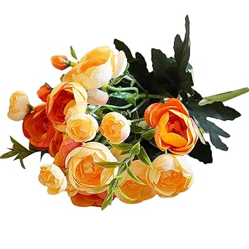 Amazon Com Loinhgeo Artificial Flower 1pc Artificial Camellia
