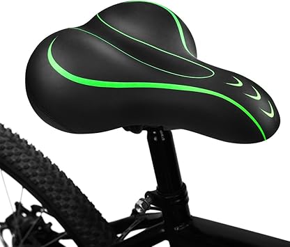 Amazon Co Jp Bluewind バイクシート 最も快適な自転車シート 低反発素材 防水 自転車サドル デュアル衝撃吸収 マウンテンバイク ロードバイクの最高の代替品 スポーツ アウトドア