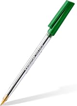 STAEDTLER Stick 430 M-5 Ballpoint Pen Green Box of 10 view 2