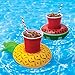 Inflatable Fruit Shape Drink Holders, Inflatable Pool Floats, Inflatable Pool Party Drink Floats (8-Pack)