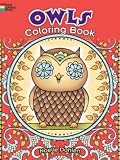 Owls Coloring Book (Dover Coloring Books)