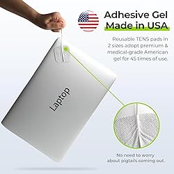 AUVON 3-in-1 TENS Unit Muscle Stimulator, EMS
