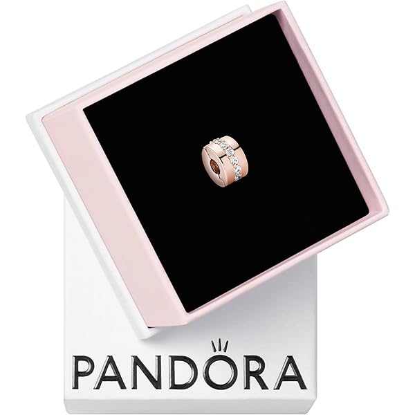 ⑤ PANDORA チャーム Clear Pave Clip ピンク　4点セット 楽天市場】パンドラ チャーム PANDORA Clear Pave Clip 14k