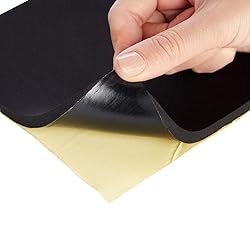 10 Pack Adhesive Foam Padding 1/4 Inch Thick