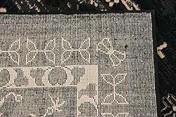 Unique Loom Taftan Collection Border Geometric