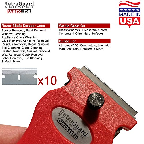 2 Werxrite+RetraGuard+Razor+Blade+Scraper