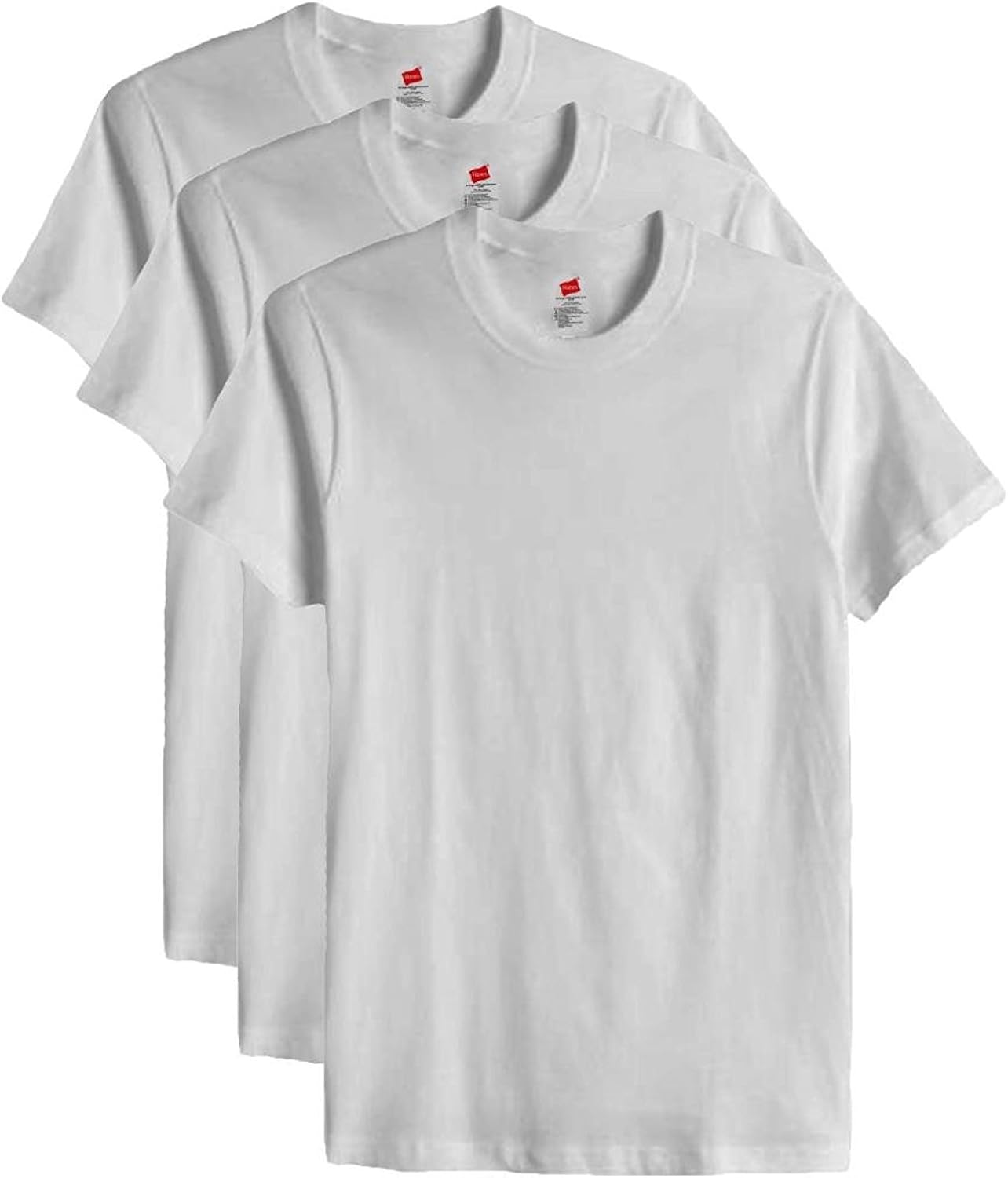 Buy Tall Men's Hanes Undershirts CREW NECK 3Pack White 4XLT 1202C at