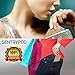 RFID Blocking Sleeves, Set of 16 (12 Credit Card Sleeve + 4 Passport Protector Pack) - Identity Theft Protection for Safe Travel – Strong, Modern Card Holders Fit Perfectly in Wallet and Purse