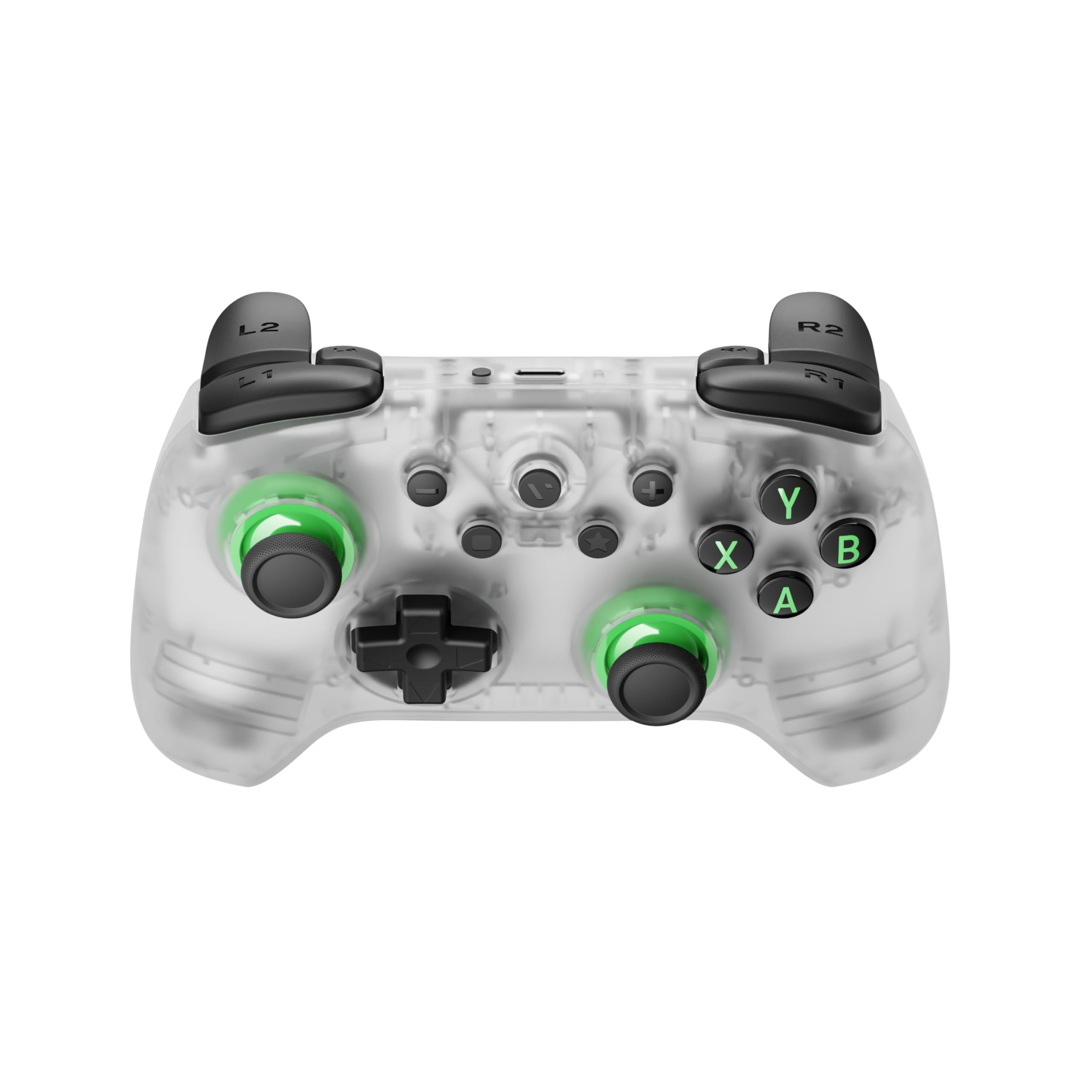 VITURE × 8BitDo Ultimate 2C 3-Mode Wireless Gaming Controller for Neckband, Android & Windows | Xbox Layout | Hall Effect Joysticks | Linear Triggers | L4/R4 Mapping | Wired, Bluetooth & 2.4G