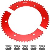 YOXUFA #35 Chain Split Sprocket 56 Tooth for Predator 196cc 212cc 97cc Coleman CT100U CT200U BT200X Baja Trailmaster MB200 Doodlebug Motovox Mini Bike Go Kart Cart Powersports Parts