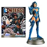 DC Superhero Blackfire Black Pawn Chess Piece with Collector Magazine
